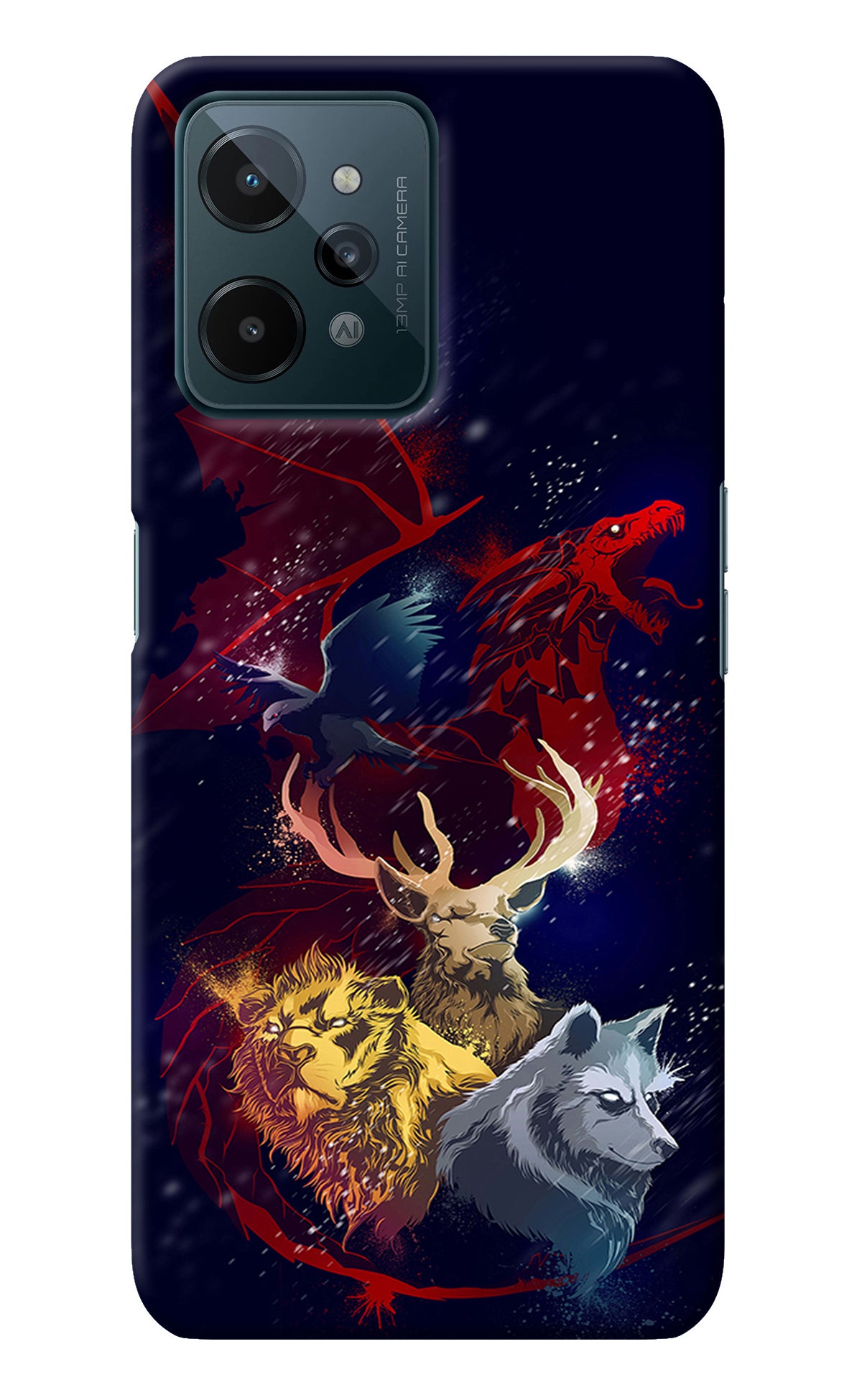 Game Of Thrones Realme C31 Back Cover