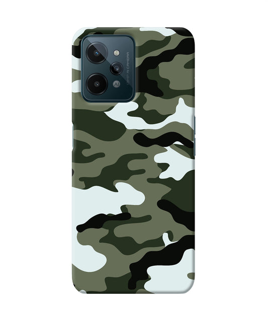 Camouflage Realme C31 Back Cover