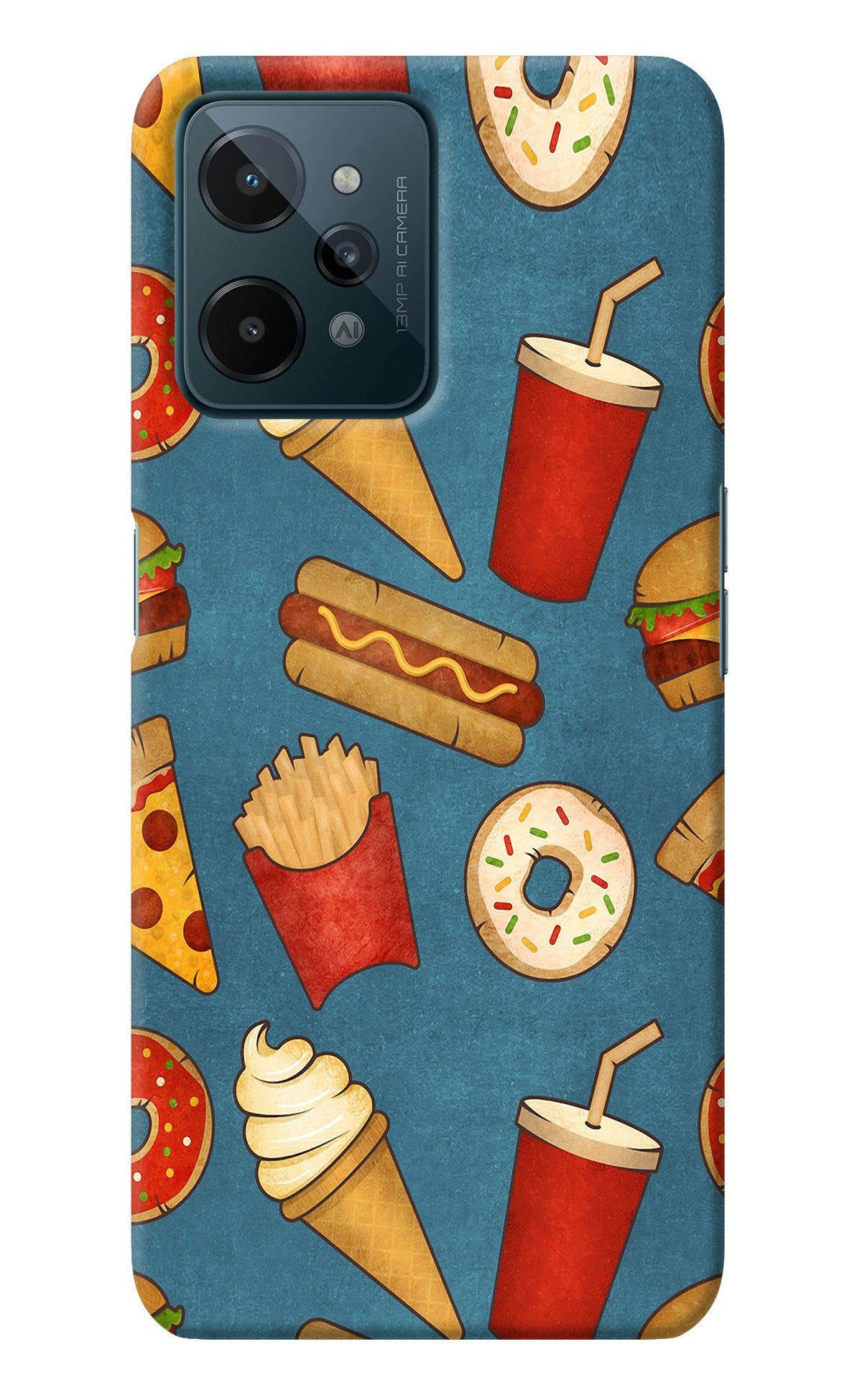 Foodie Realme C31 Back Cover