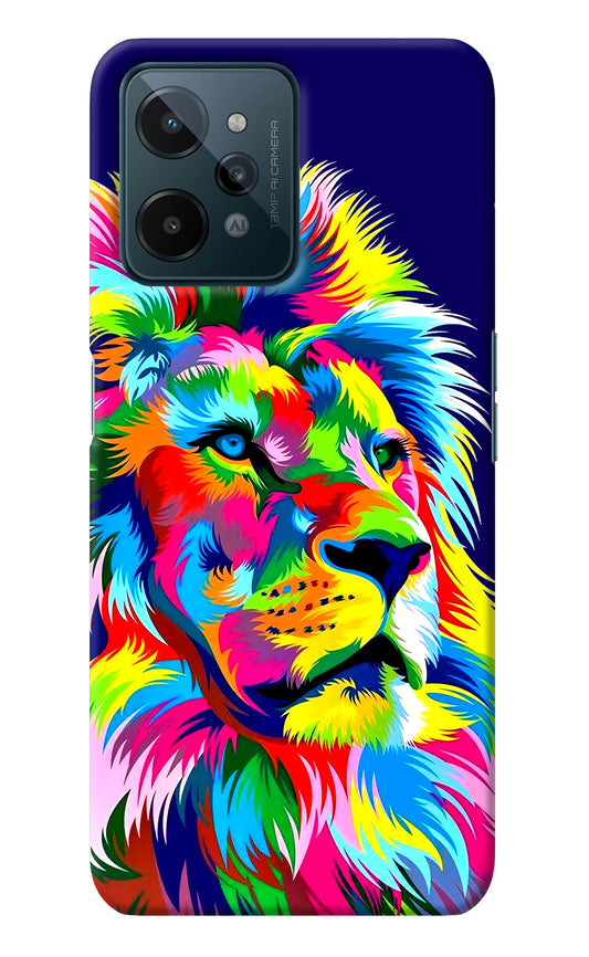 Vector Art Lion Realme C31 Back Cover