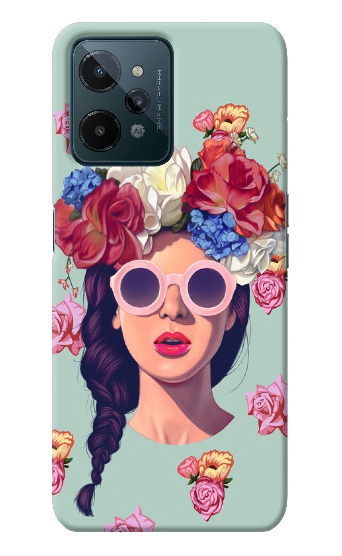 Pretty Girl Realme C31 Back Cover