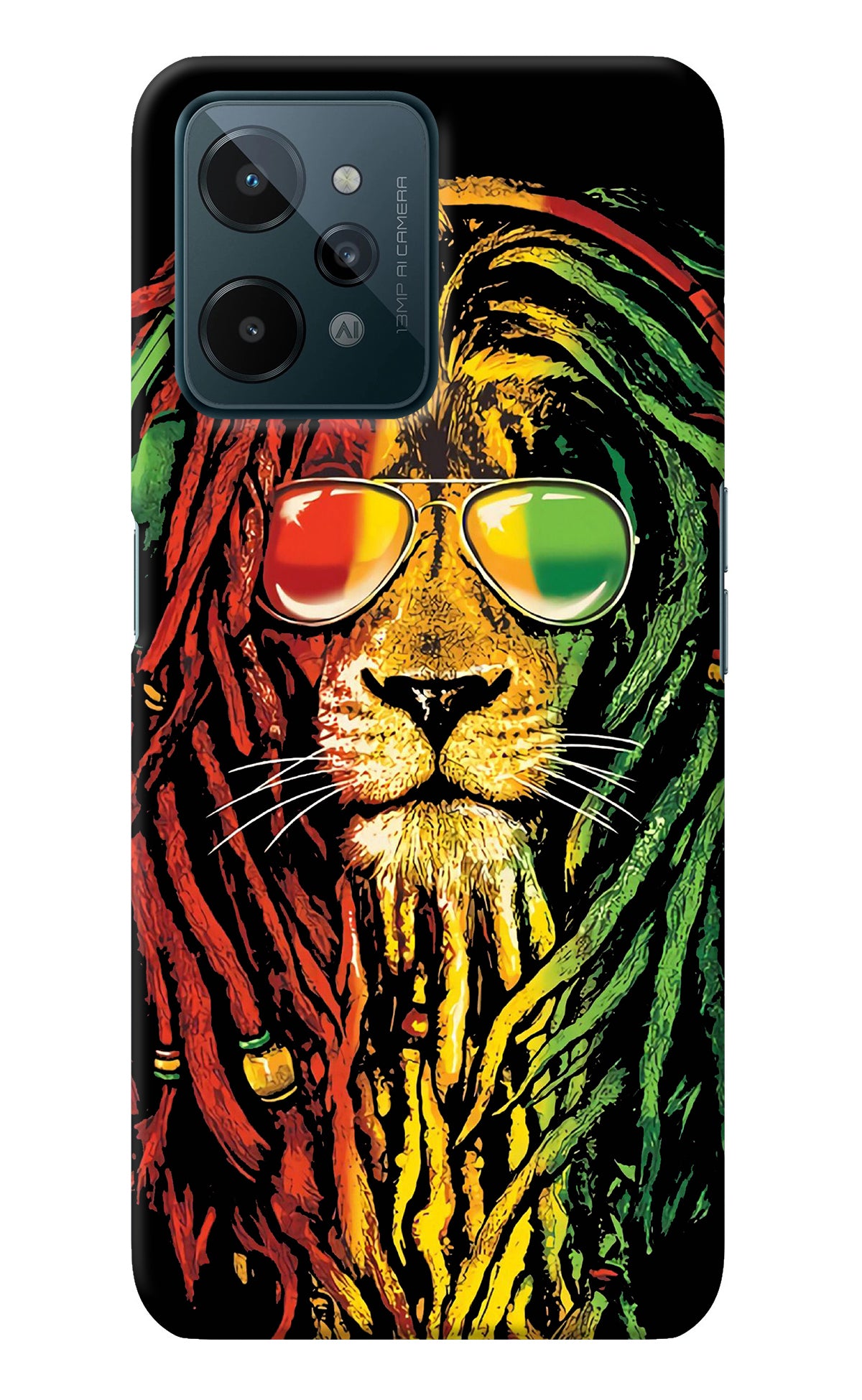 Rasta Lion Realme C31 Back Cover