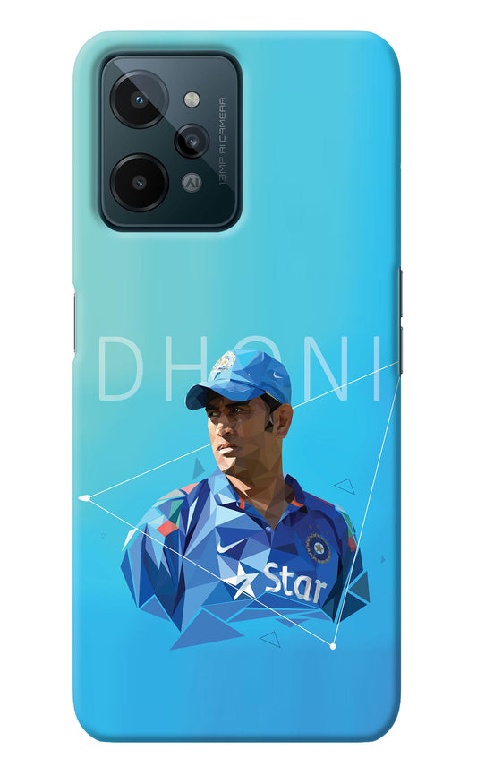 Dhoni Artwork Realme C31 Back Cover