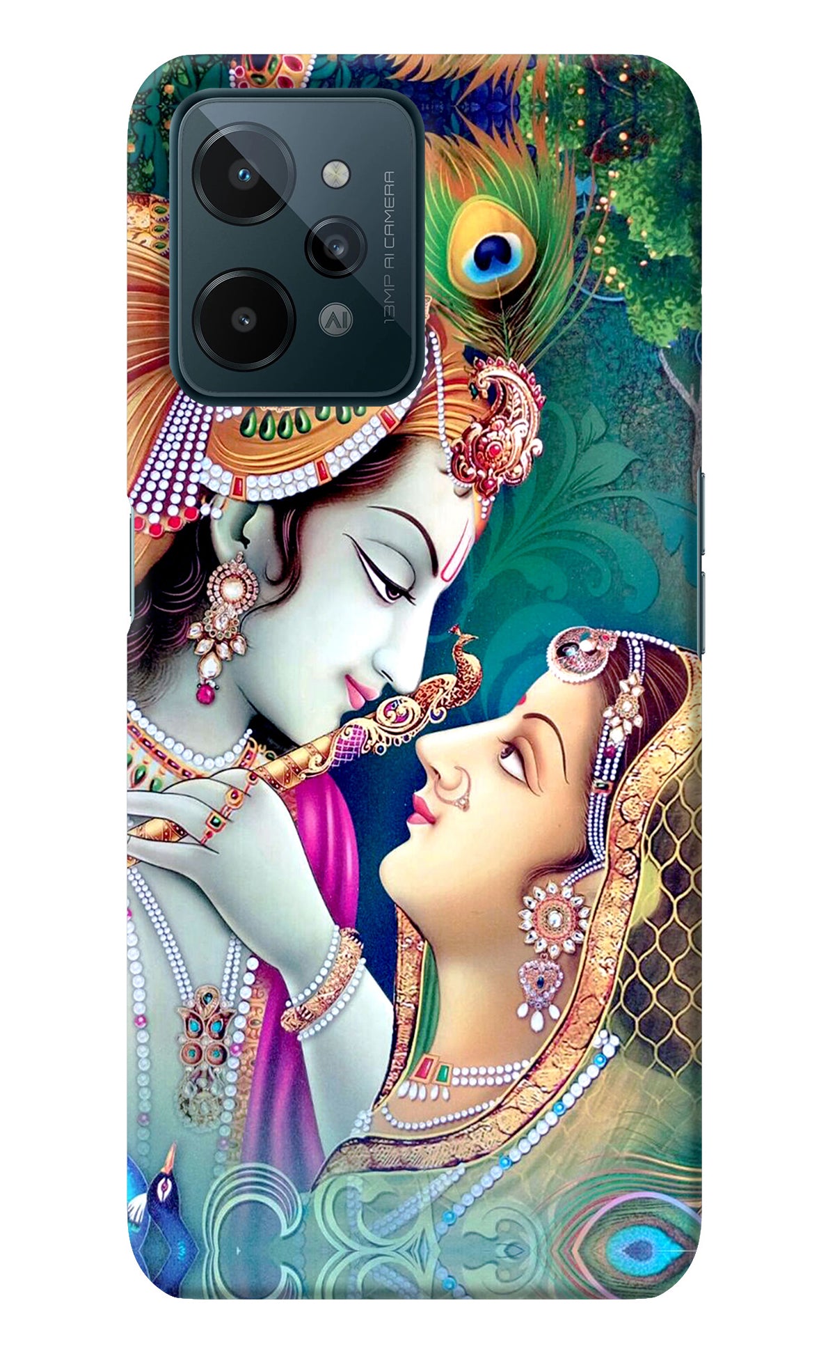 Lord Radha Krishna Realme C31 Back Cover