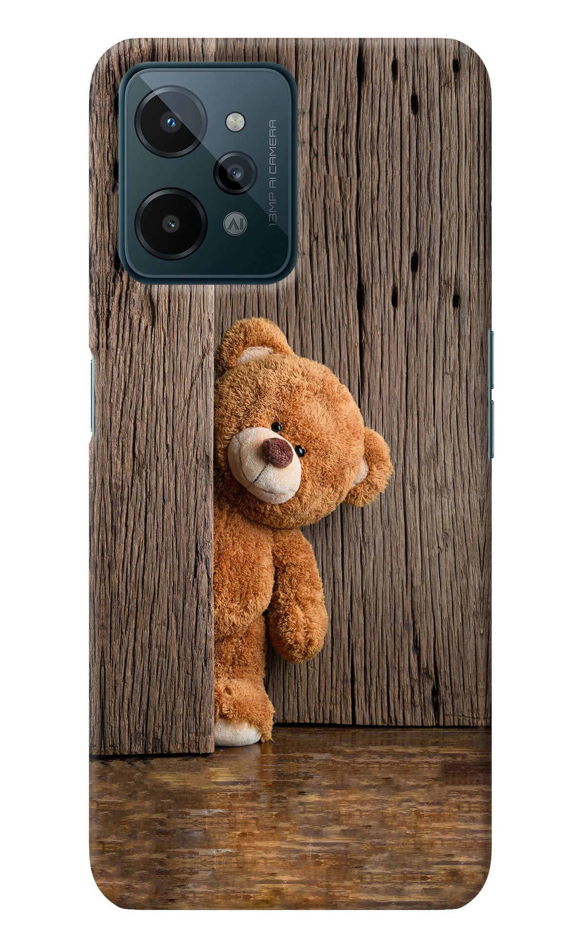 Teddy Wooden Realme C31 Back Cover