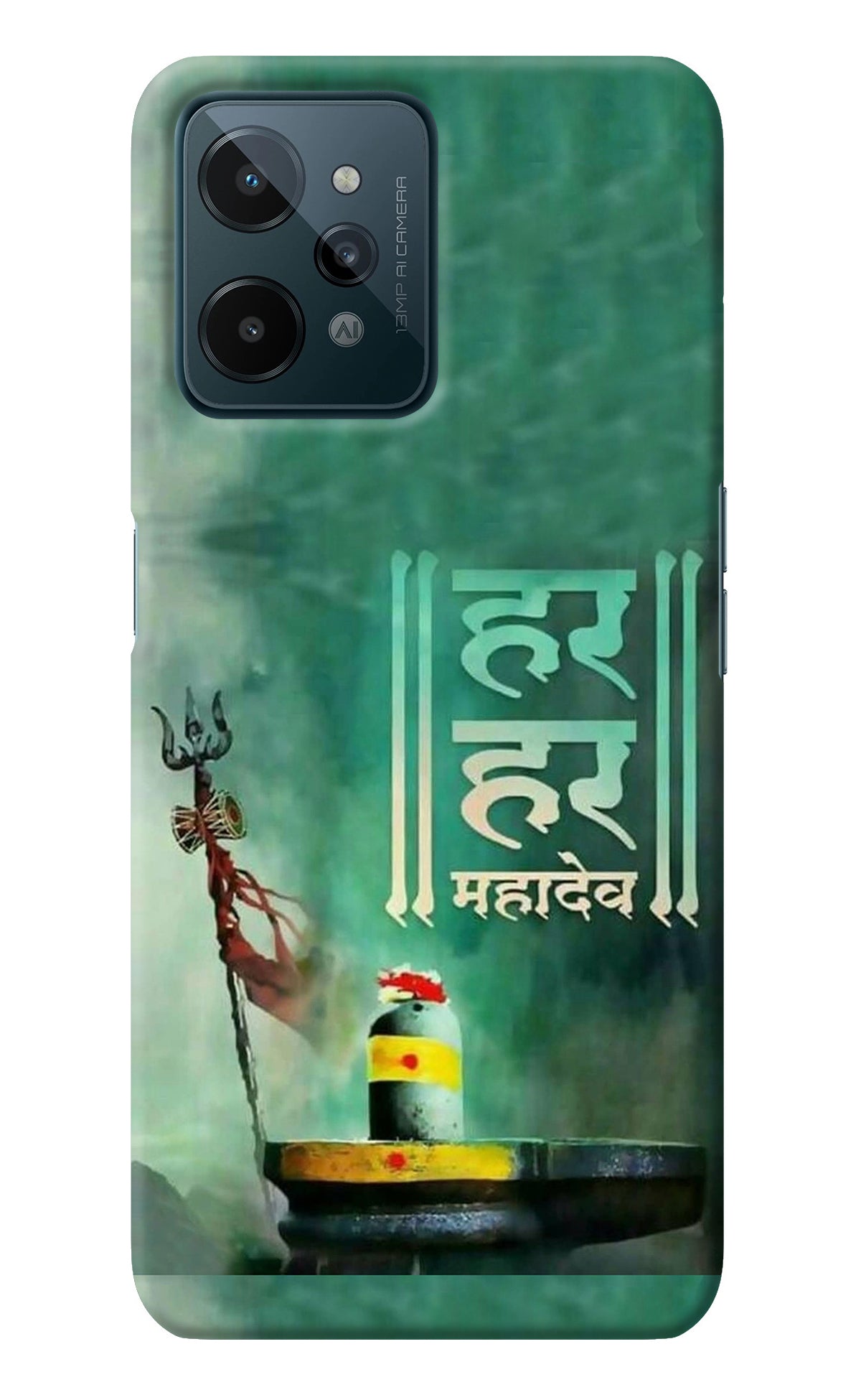 Har Har Mahadev Shivling Realme C31 Back Cover