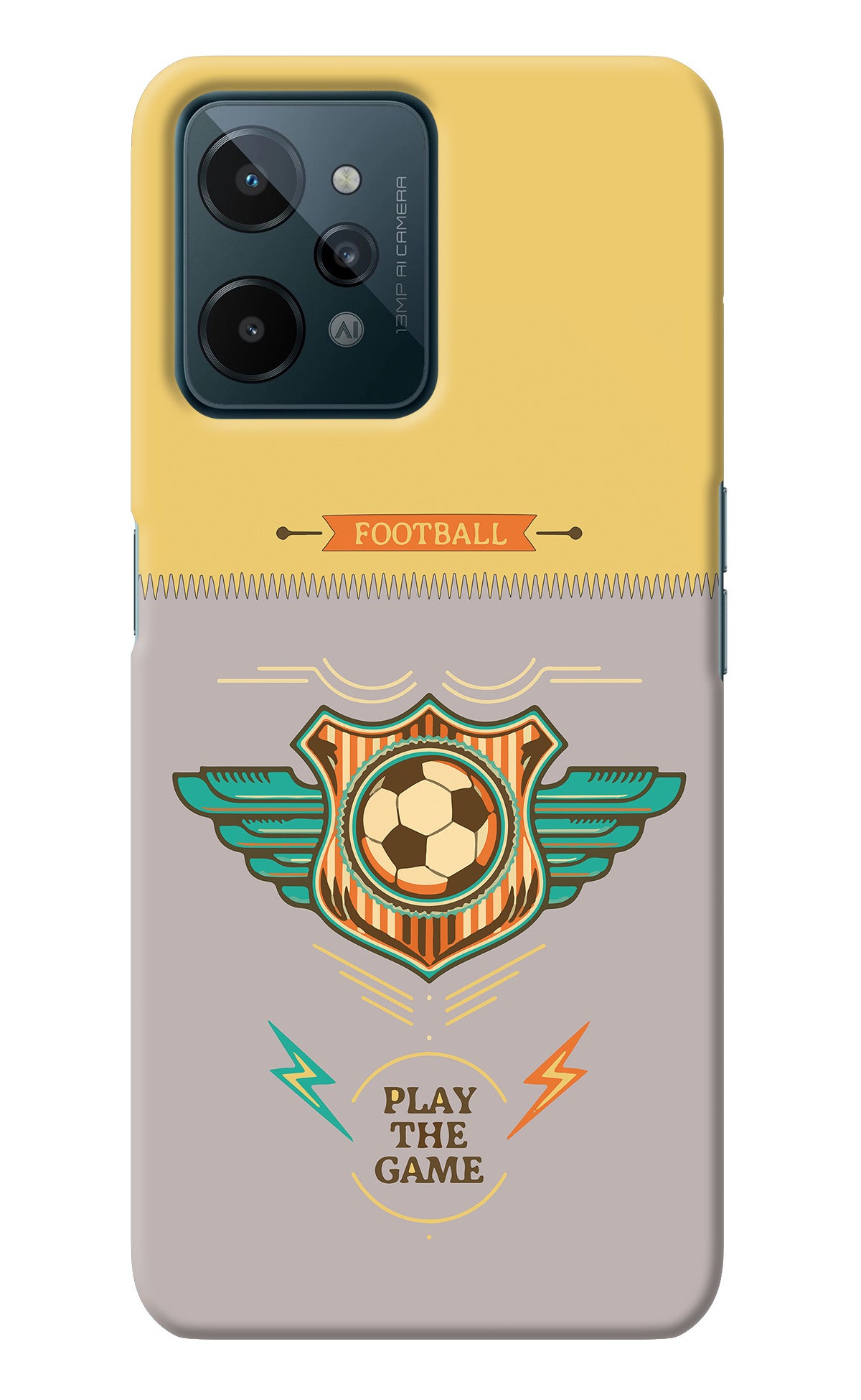 Football Realme C31 Back Cover