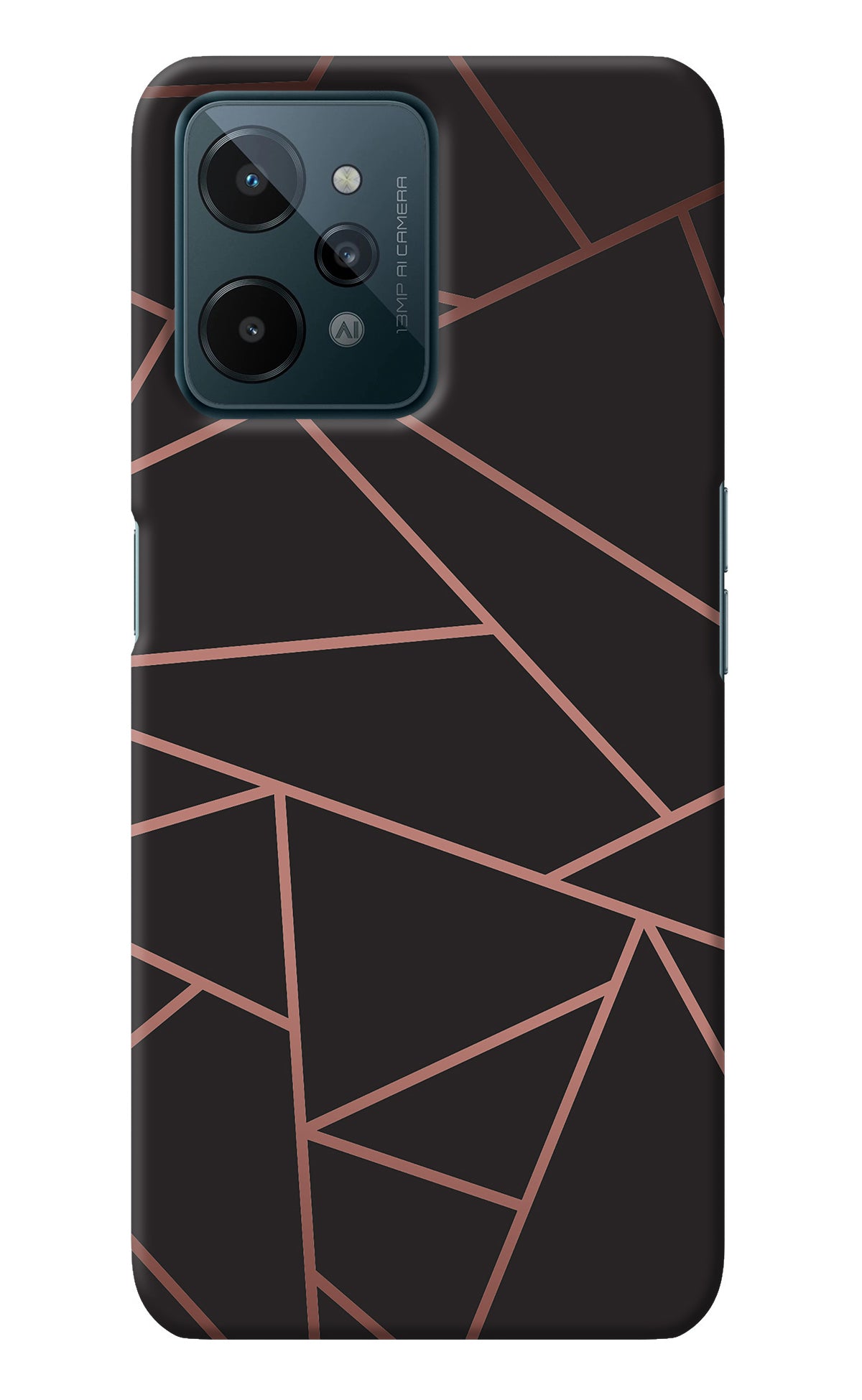 Geometric Pattern Realme C31 Back Cover