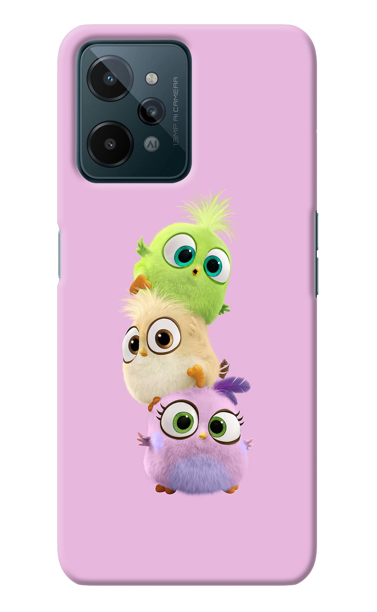 Cute Little Birds Realme C31 Back Cover