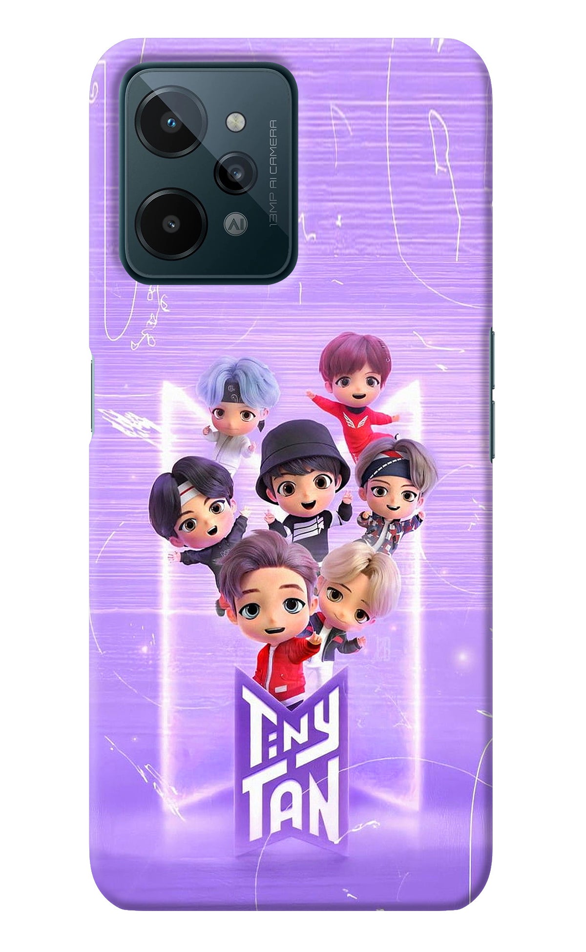 BTS Tiny Tan Realme C31 Back Cover