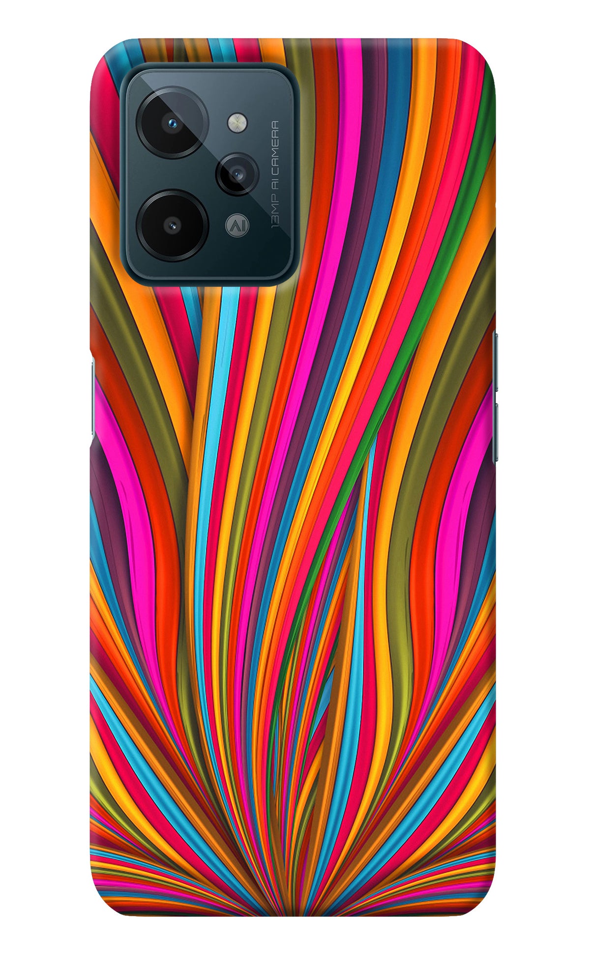 Trippy Wavy Realme C31 Back Cover