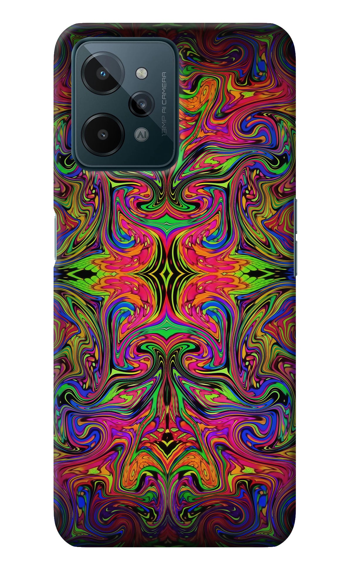 Psychedelic Art Realme C31 Back Cover