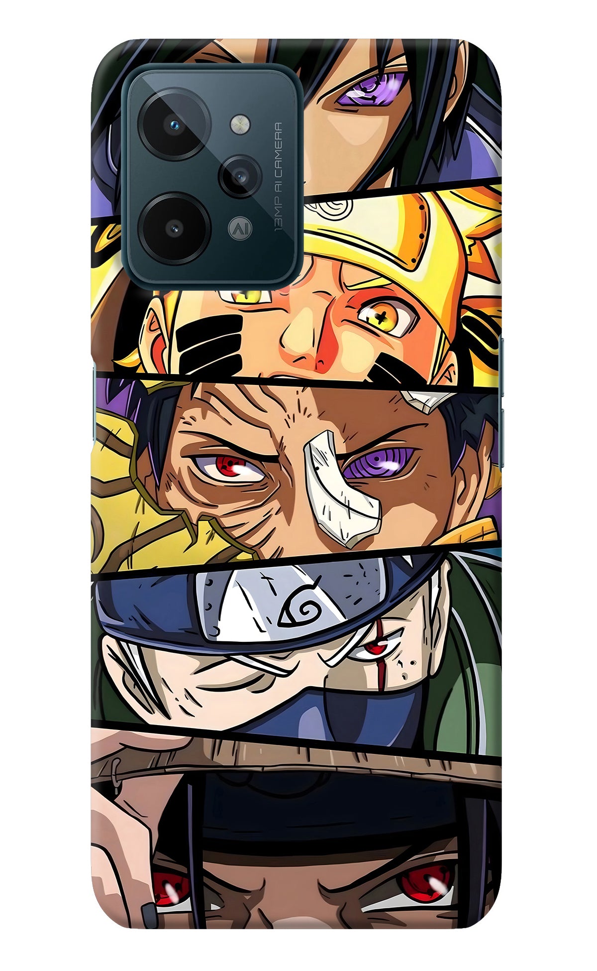 Naruto Character Realme C31 Back Cover