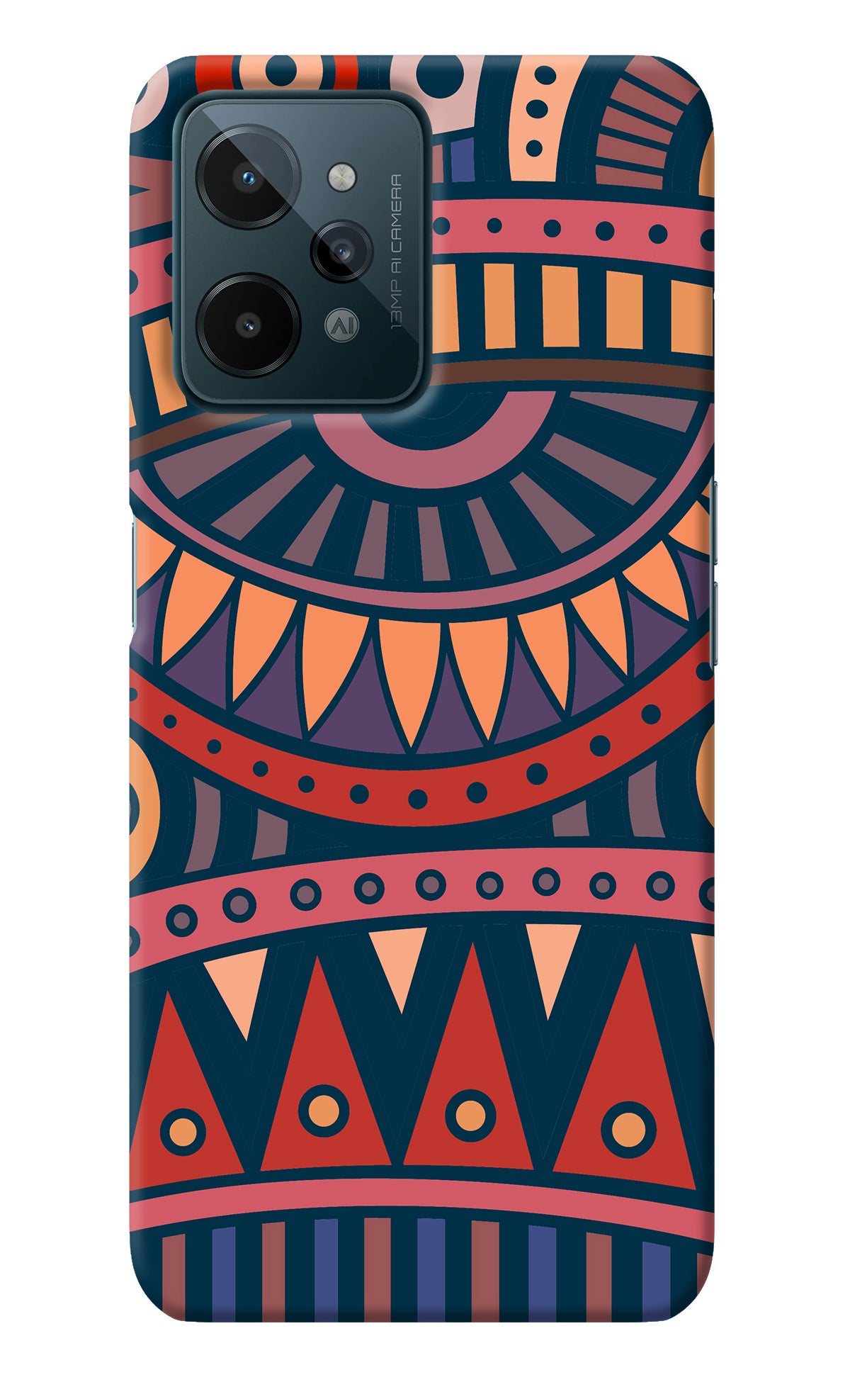 African Culture Design Realme C31 Back Cover