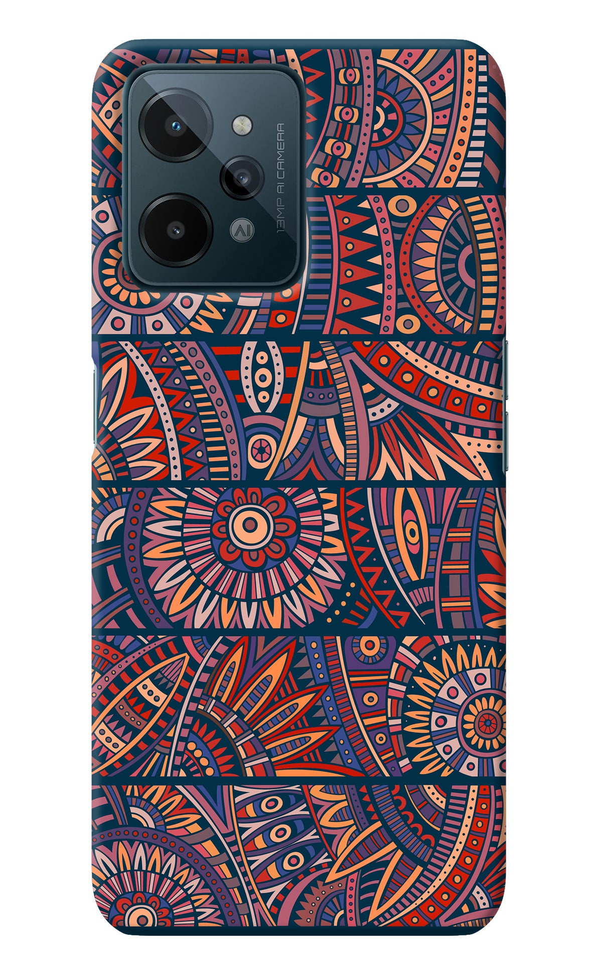 African Culture Design Realme C31 Back Cover