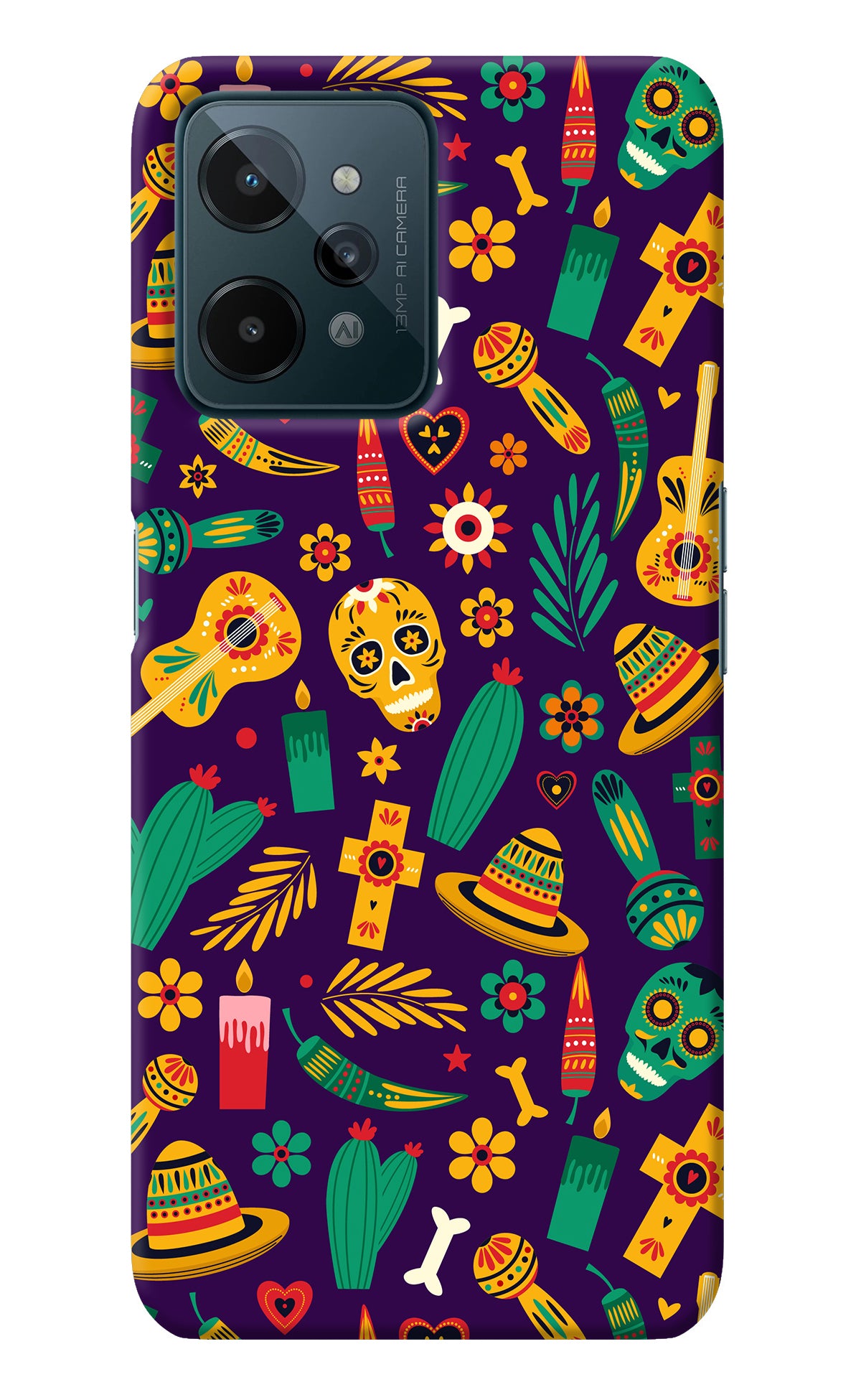 Mexican Artwork Realme C31 Back Cover