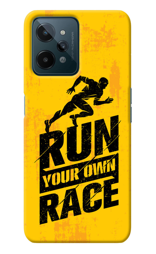 Run Your Own Race Realme C31 Back Cover