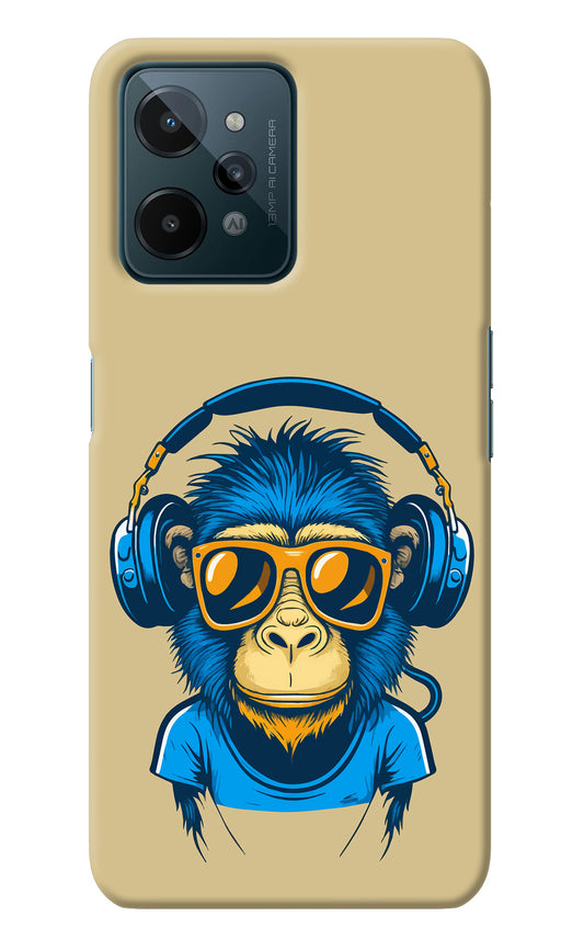 Monkey Headphone Realme C31 Back Cover