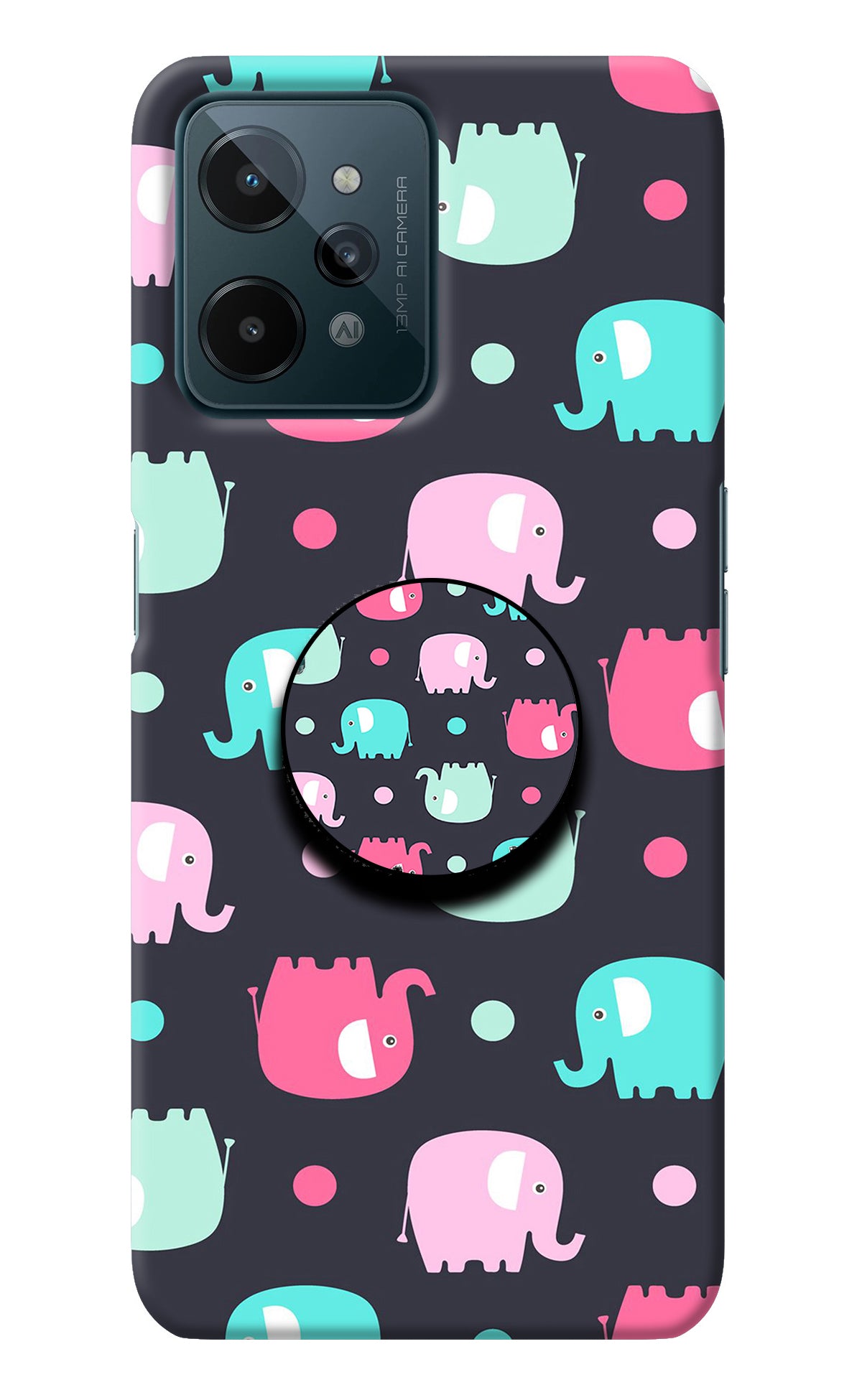 Baby Elephants Realme C31 Pop Case