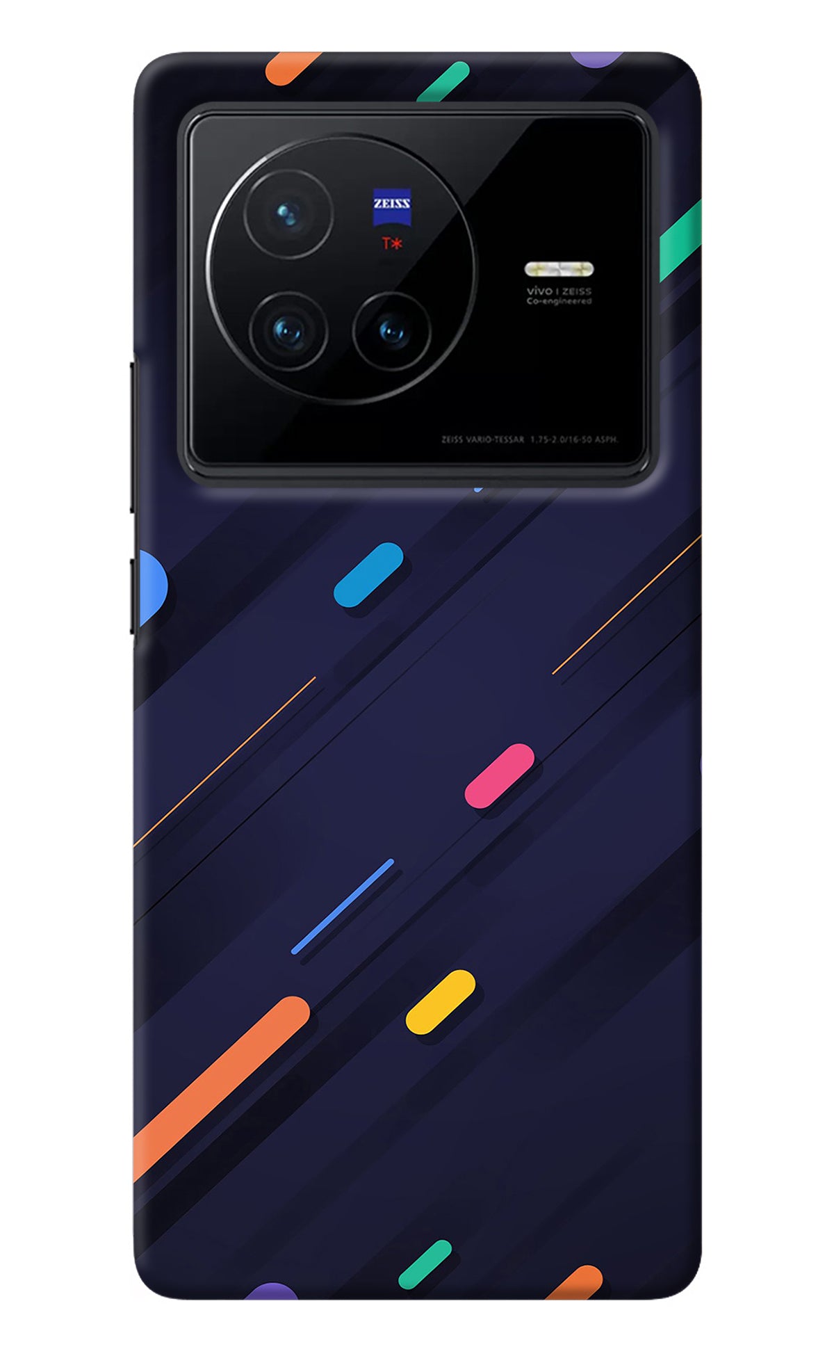 Abstract Design Vivo X80 Back Cover