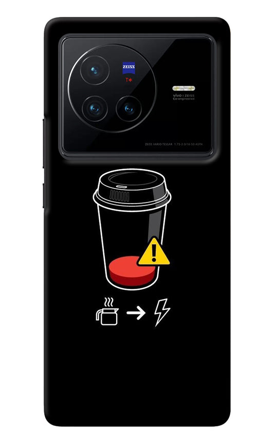Coffee Vivo X80 Back Cover