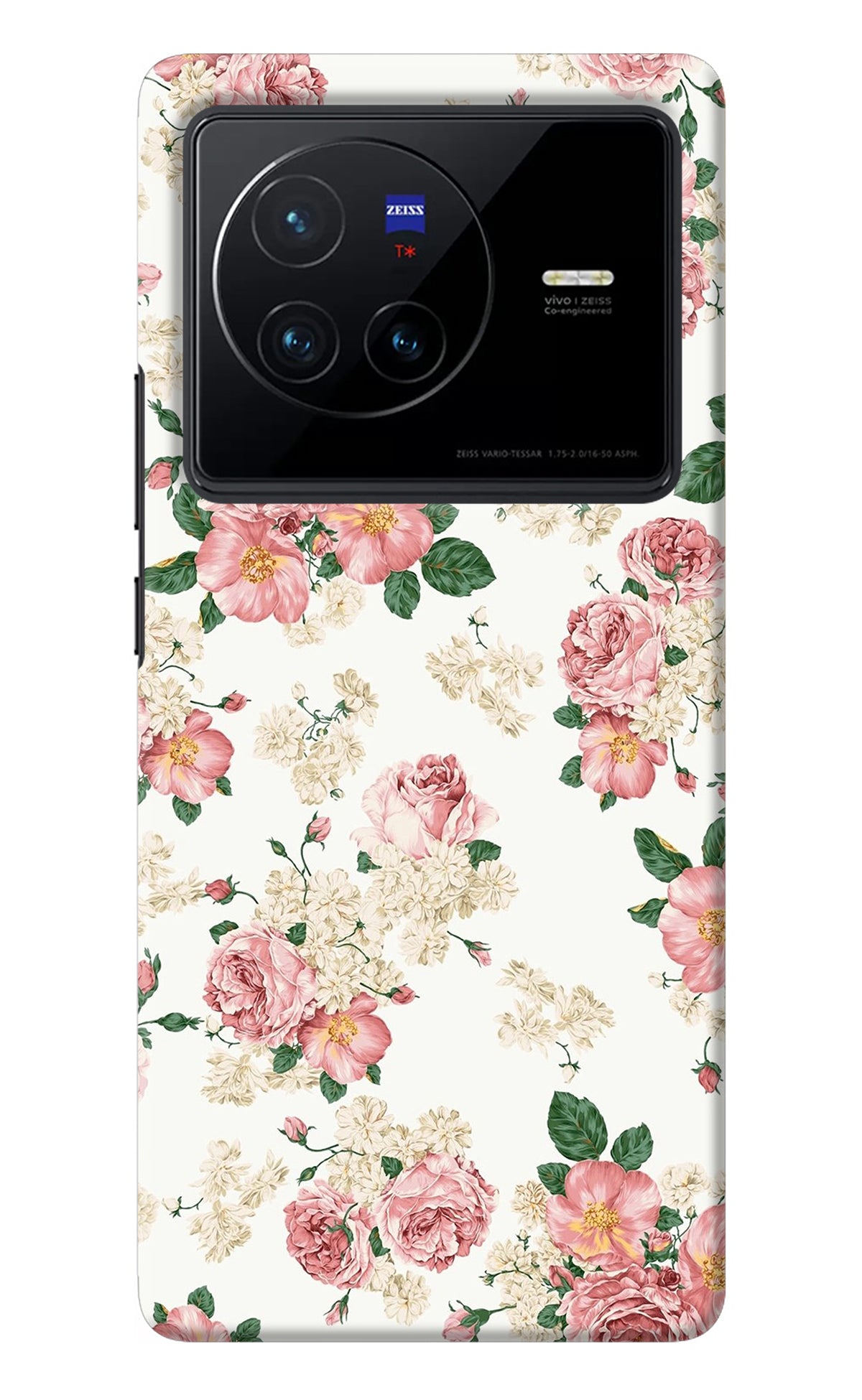 Flowers Vivo X80 Back Cover