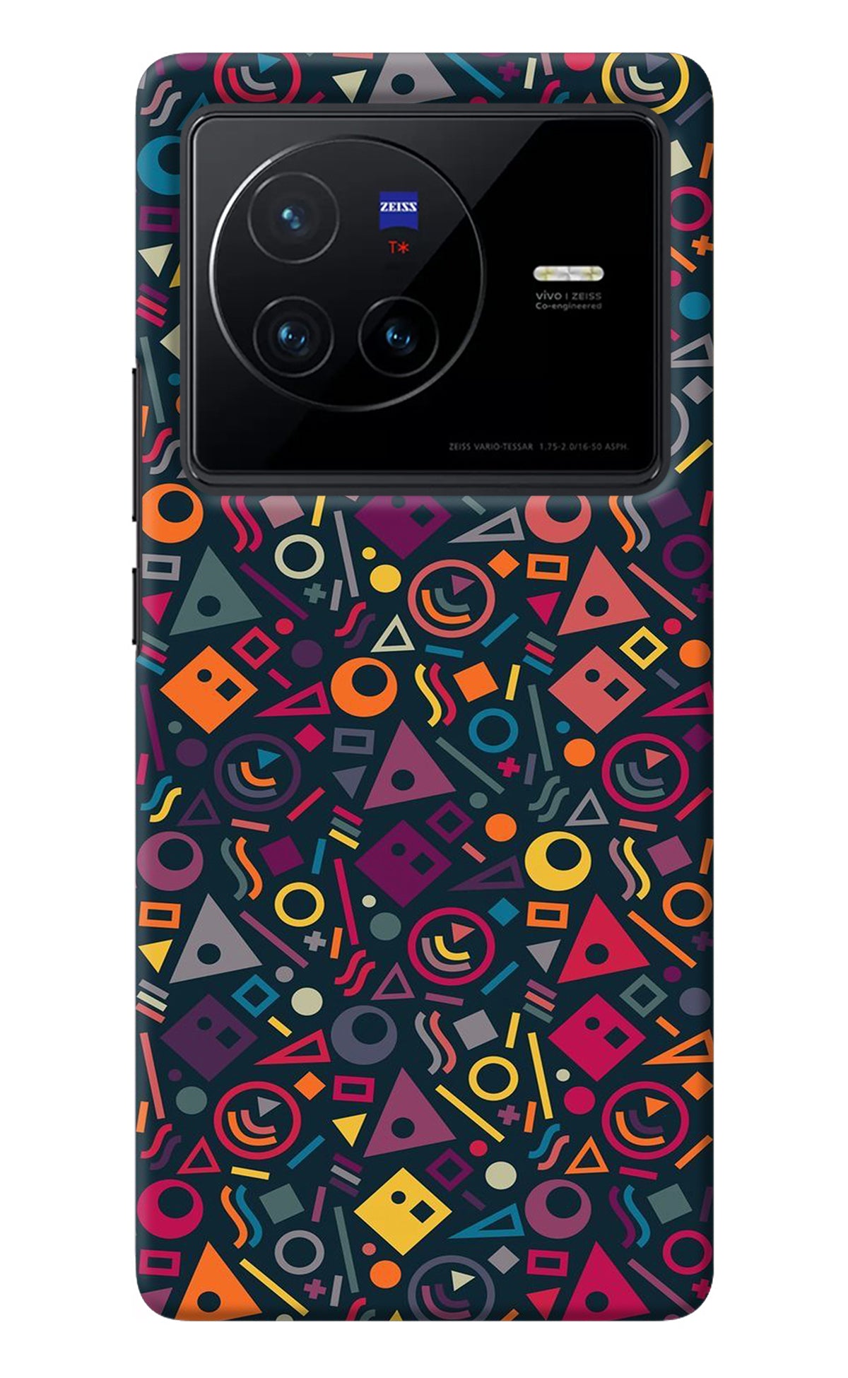 Geometric Abstract Vivo X80 Back Cover