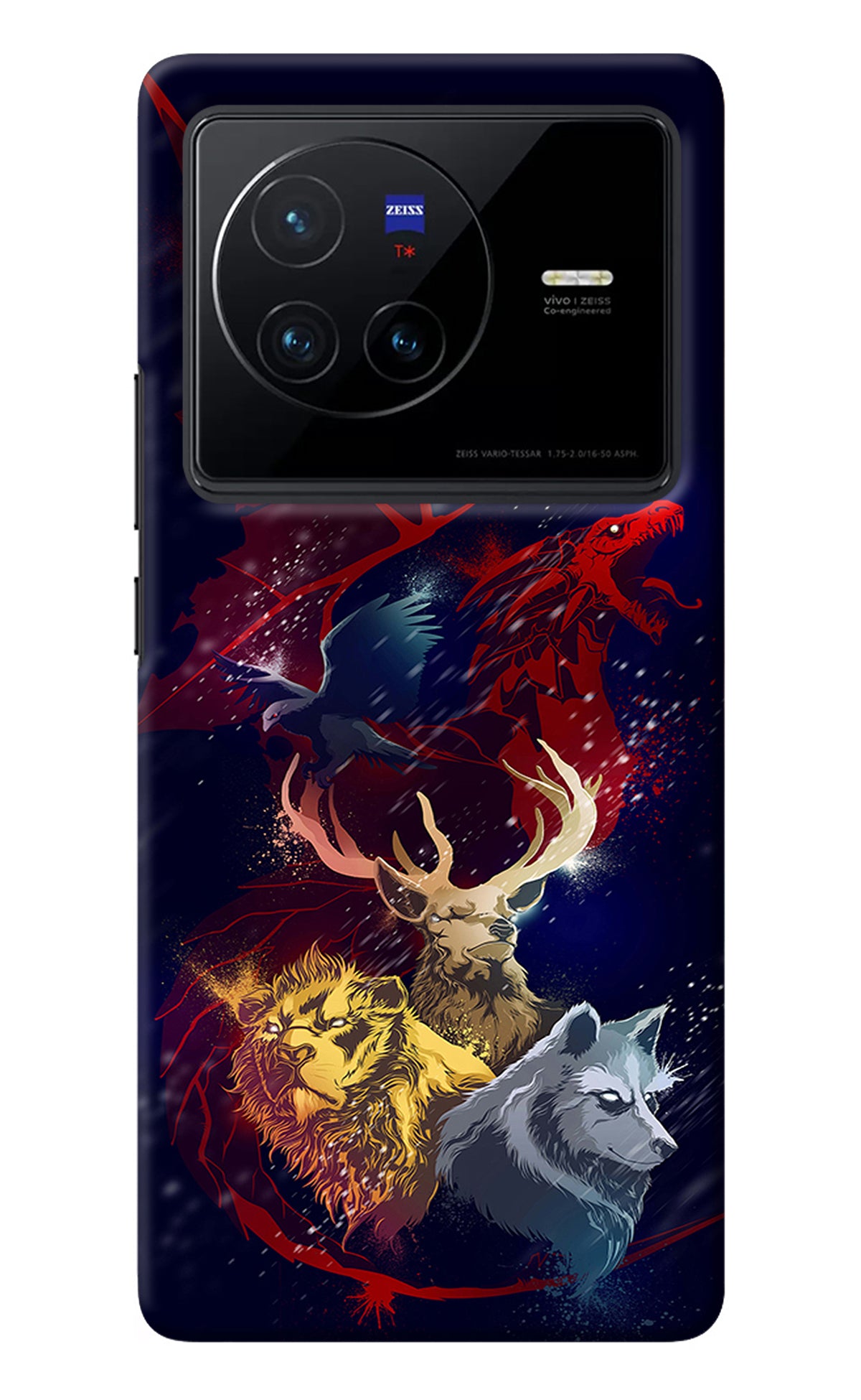 Game Of Thrones Vivo X80 Back Cover