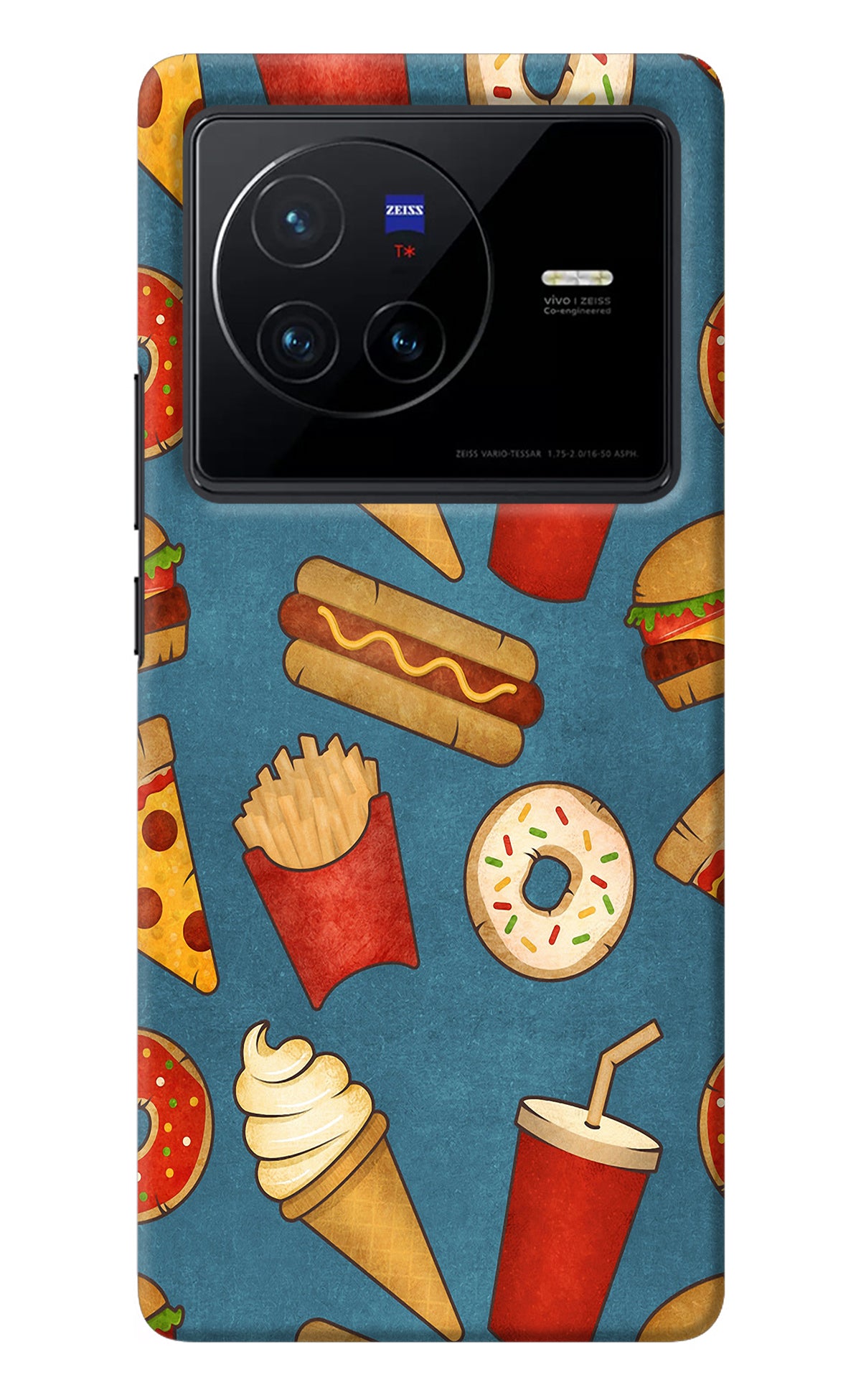 Foodie Vivo X80 Back Cover