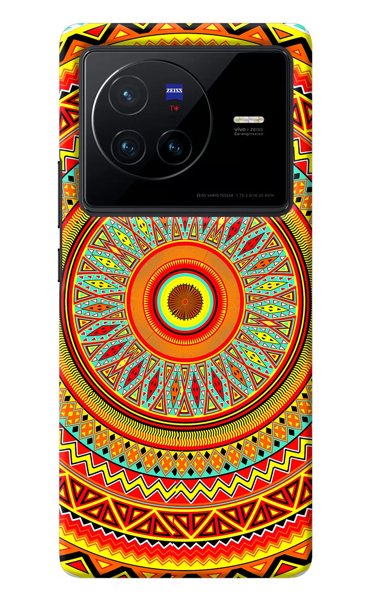 Mandala Pattern Vivo X80 Back Cover