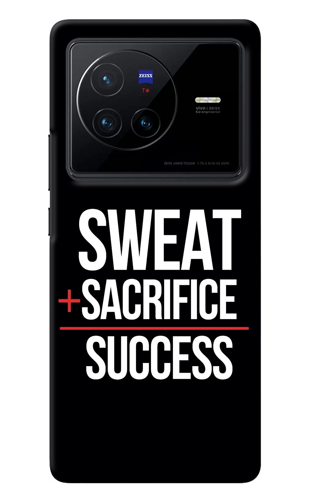 Sweat Sacrifice Success Vivo X80 Back Cover