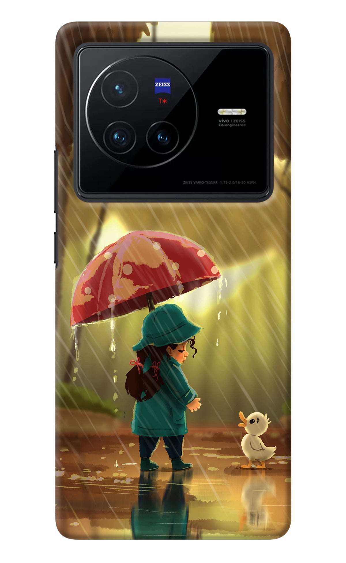 Rainy Day Vivo X80 Back Cover