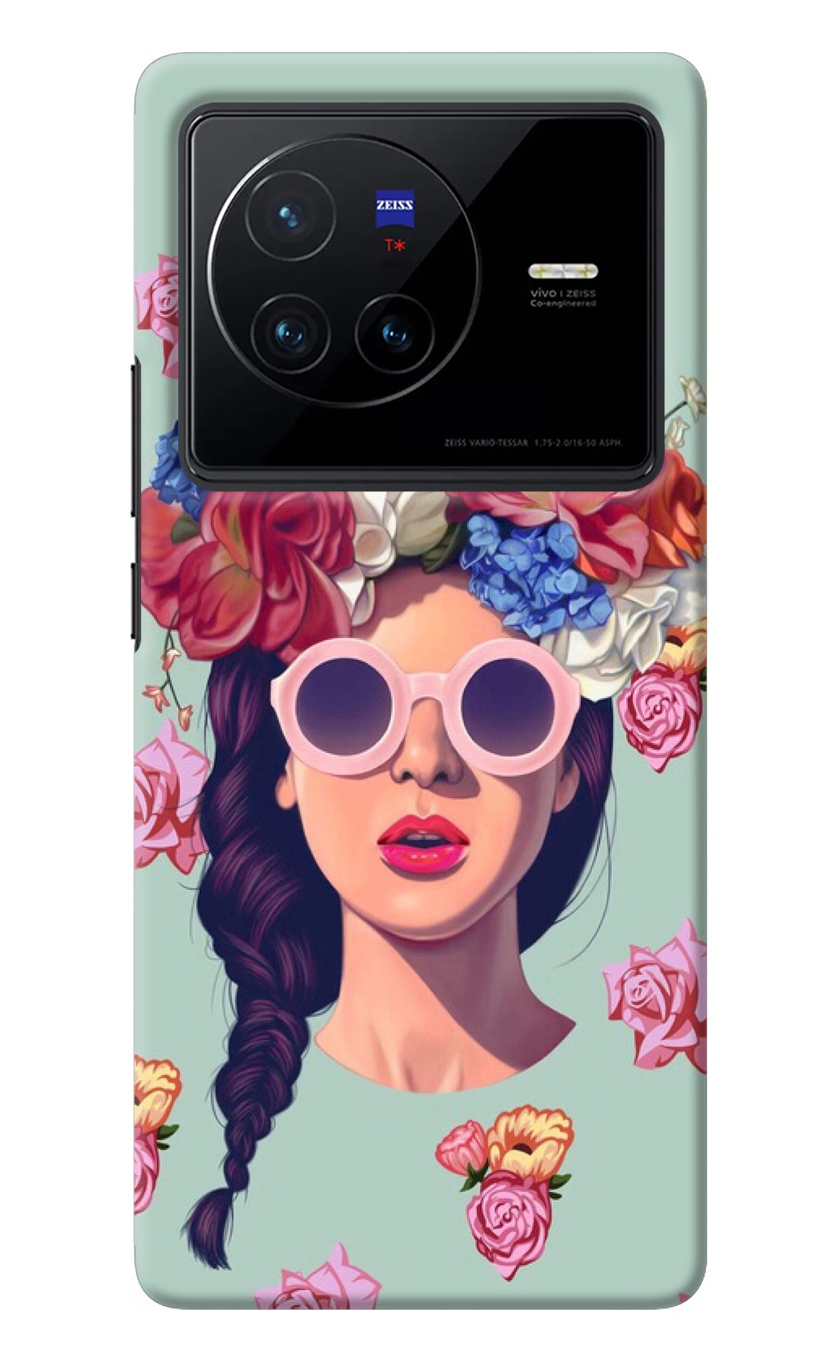 Pretty Girl Vivo X80 Back Cover