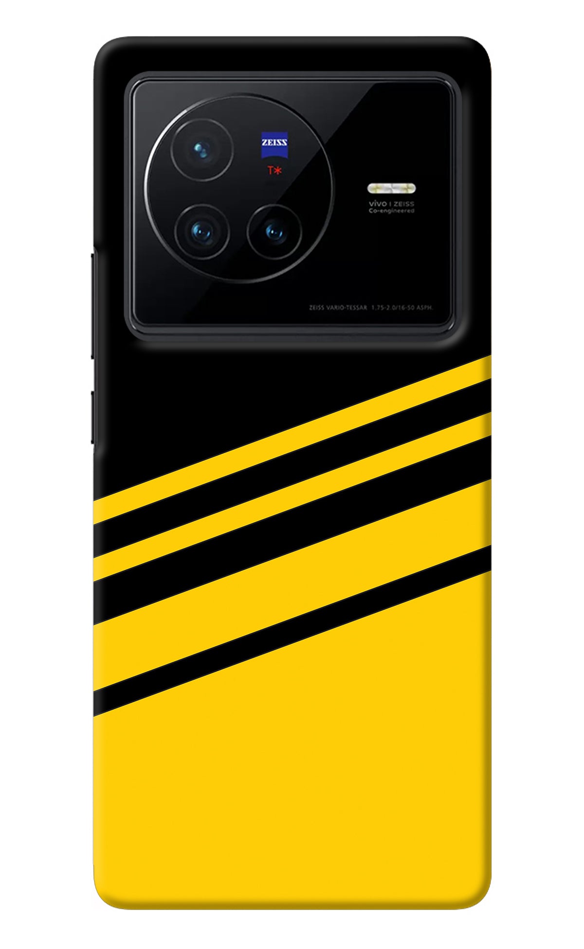 Yellow Shades Vivo X80 Back Cover