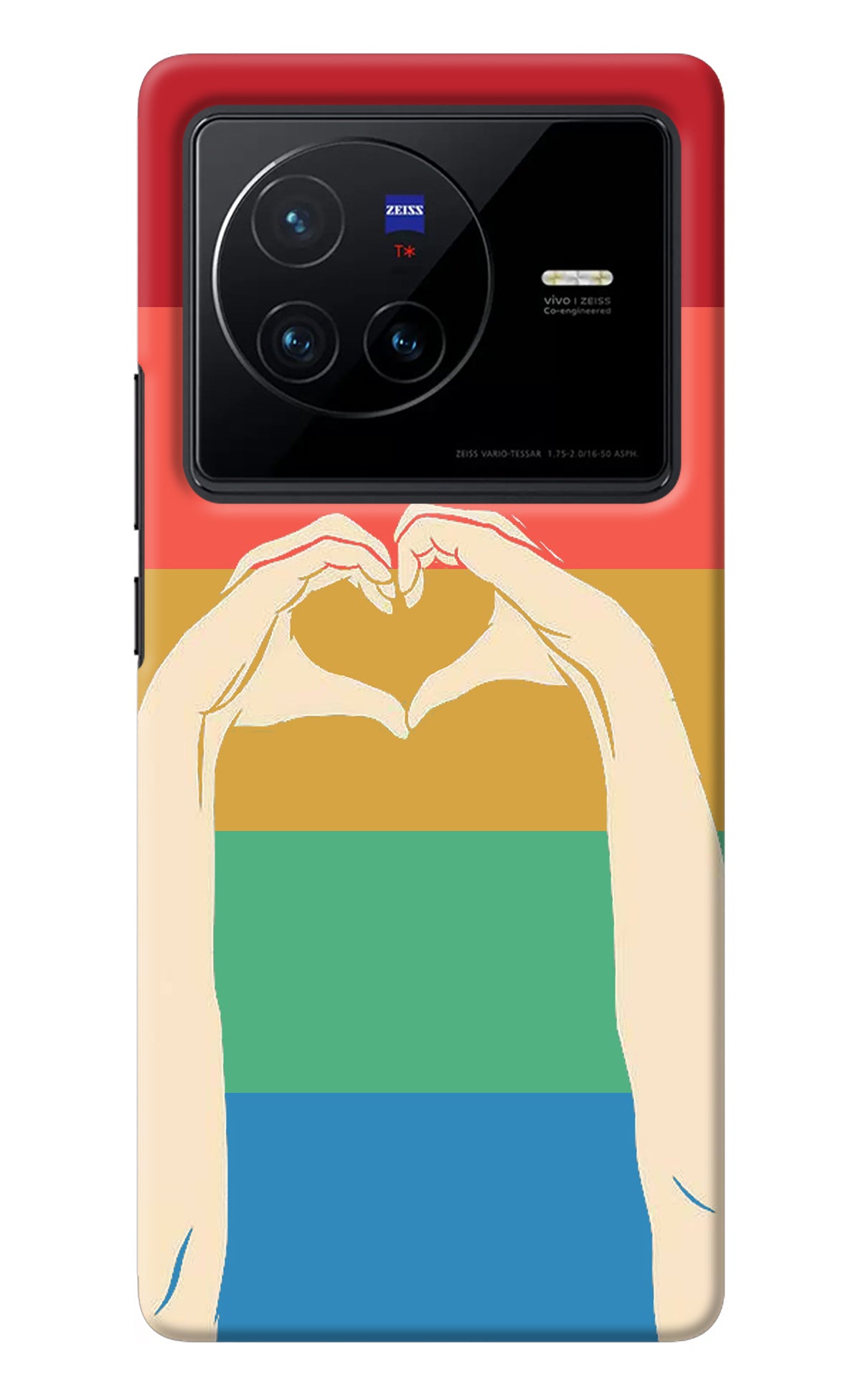 Vintage Love Vivo X80 Back Cover