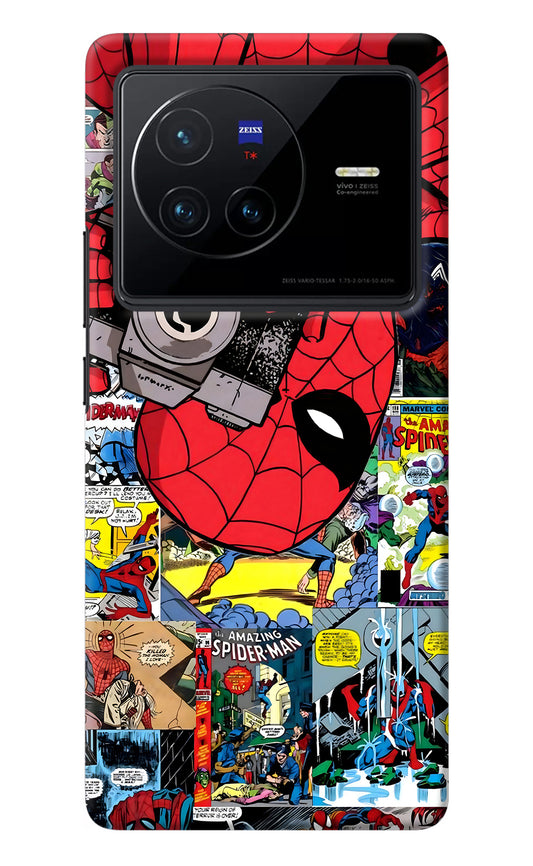 Spider Man Vivo X80 Back Cover