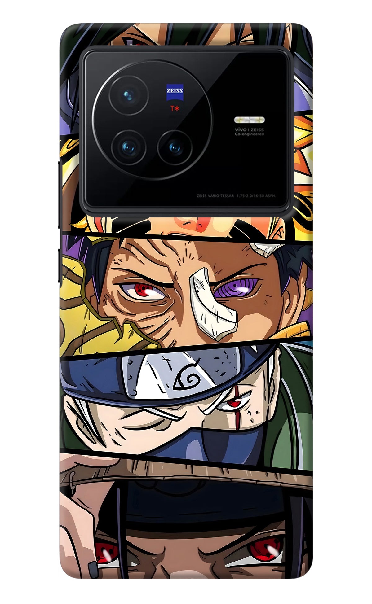 Naruto Character Vivo X80 Back Cover