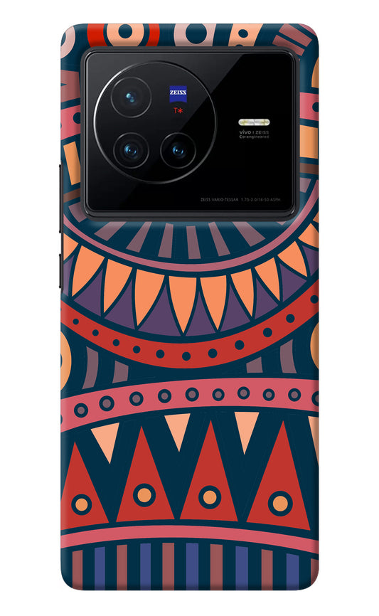 African Culture Design Vivo X80 Back Cover