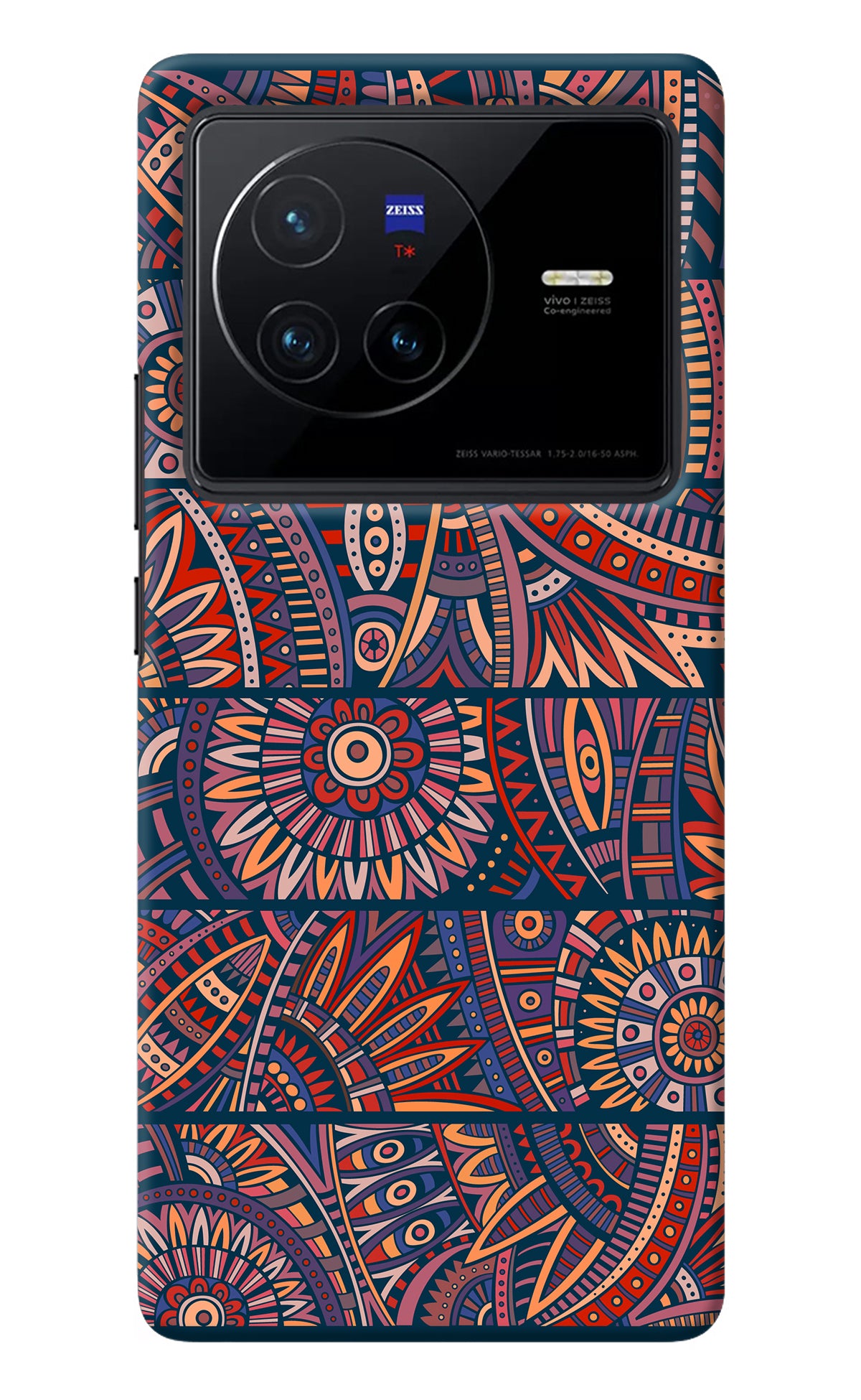 African Culture Design Vivo X80 Back Cover