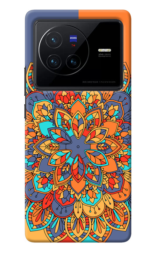 Color Mandala Vivo X80 Back Cover