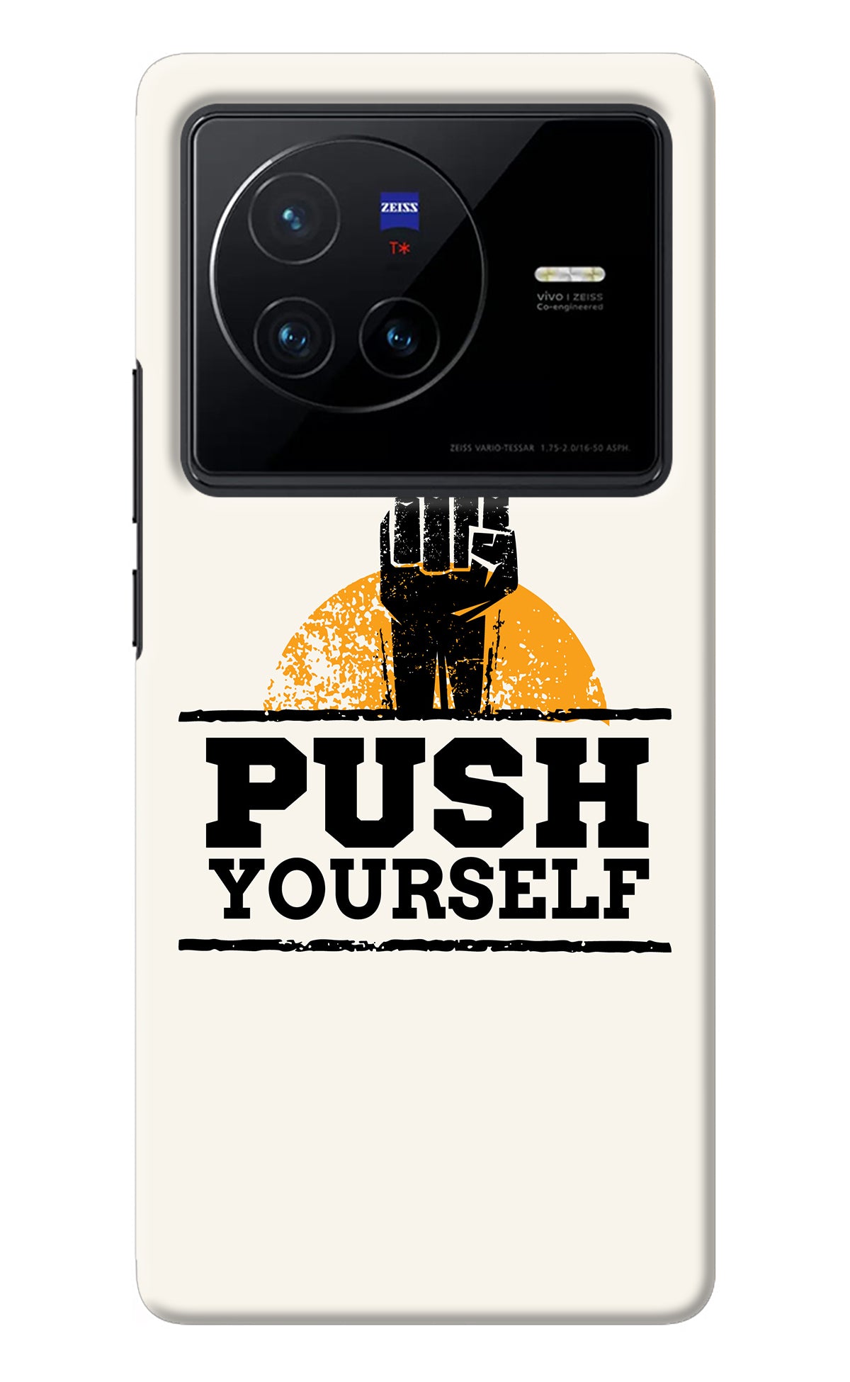 Push Yourself Vivo X80 Back Cover