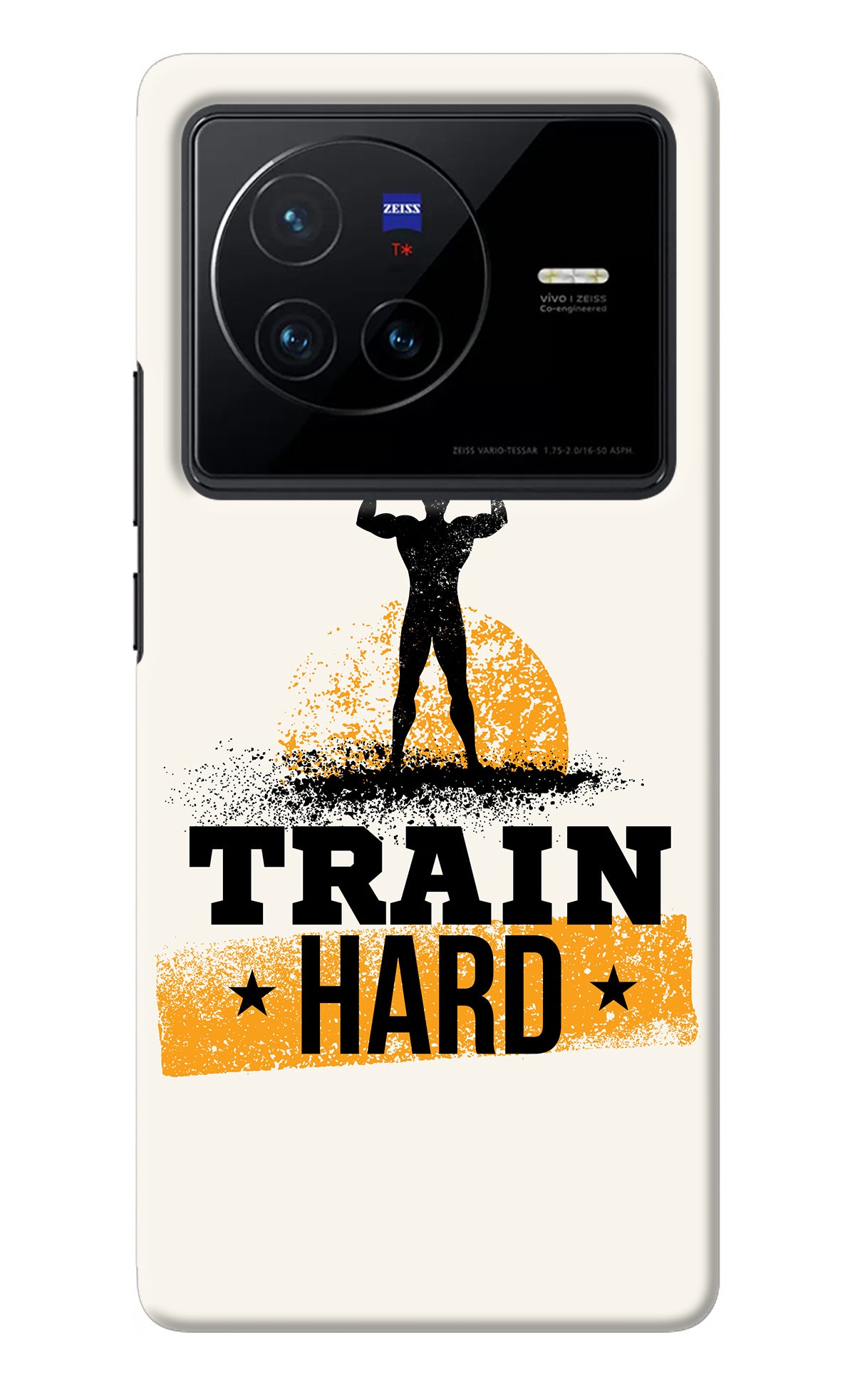 Train Hard Vivo X80 Back Cover