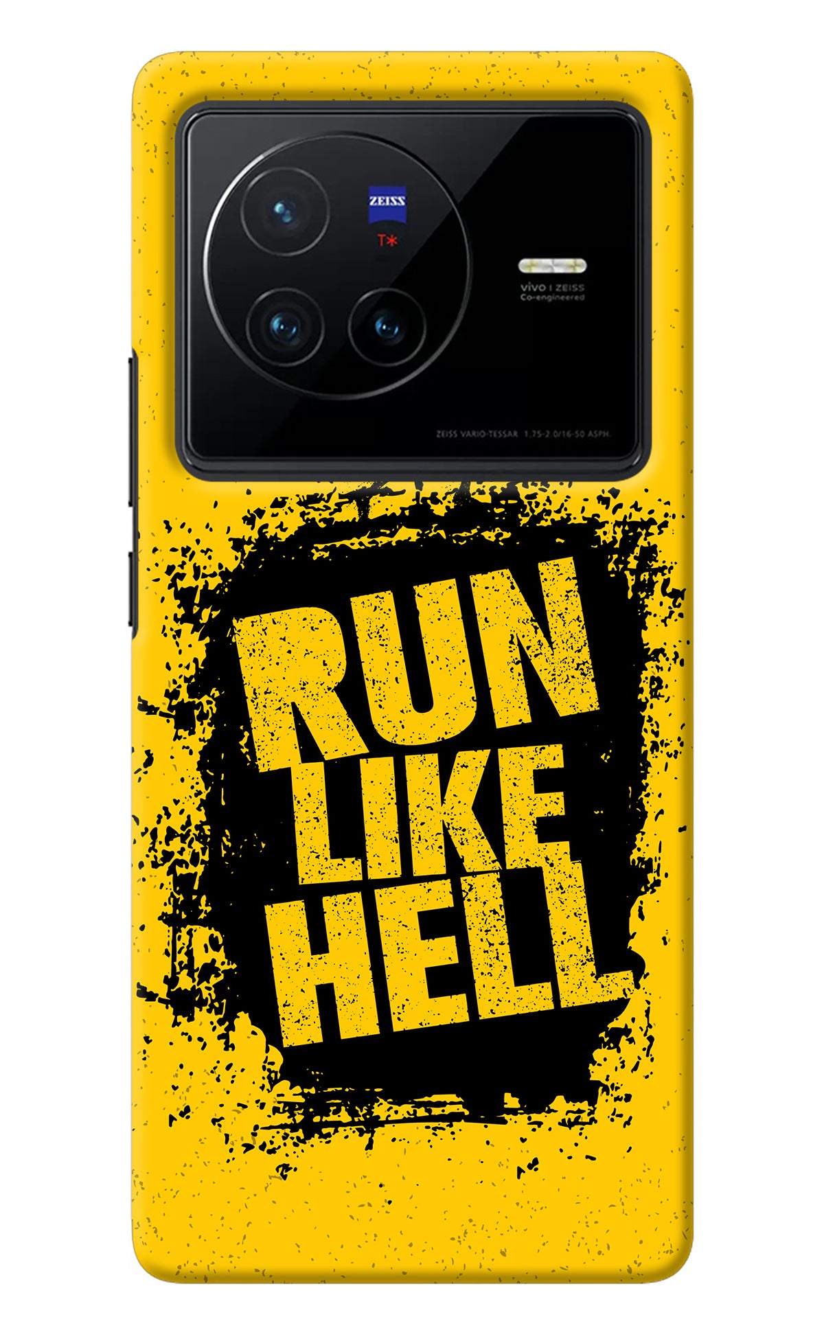 Run Like Hell Vivo X80 Back Cover