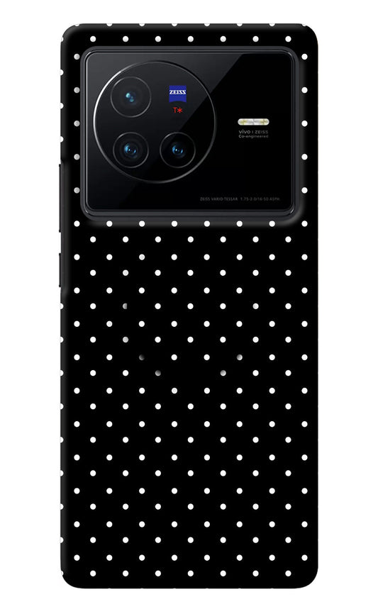 White Dots Vivo X80 Pop Case