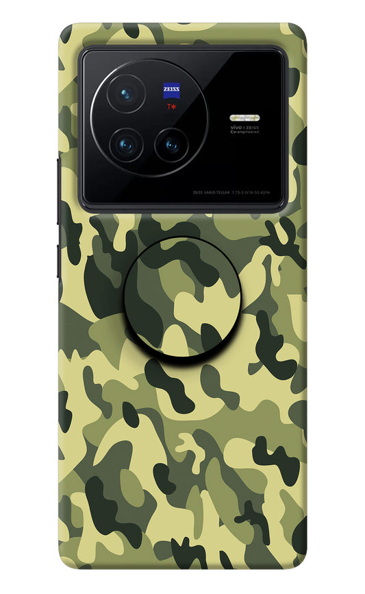 Camouflage Vivo X80 Pop Case
