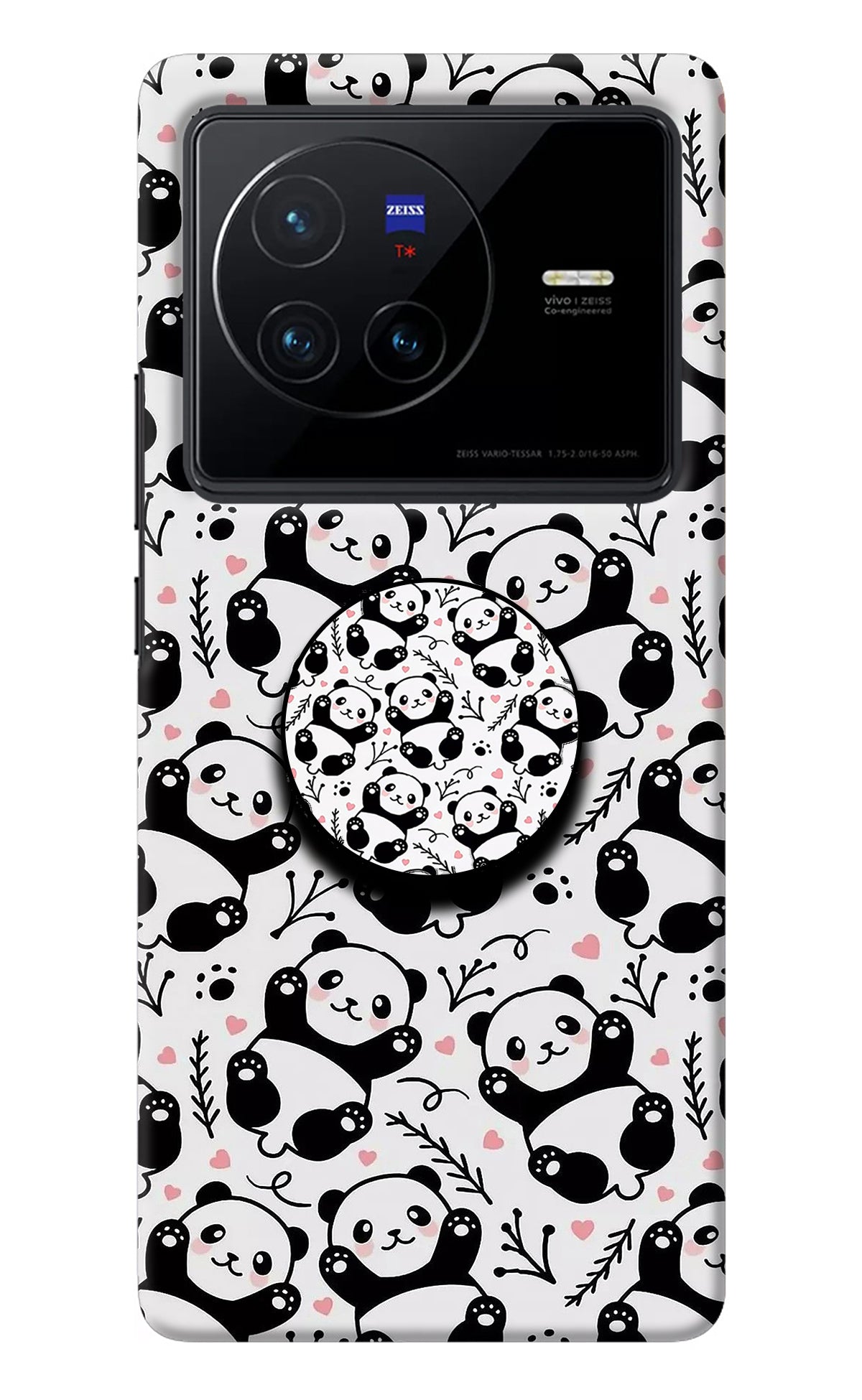 Cute Panda Vivo X80 Pop Case