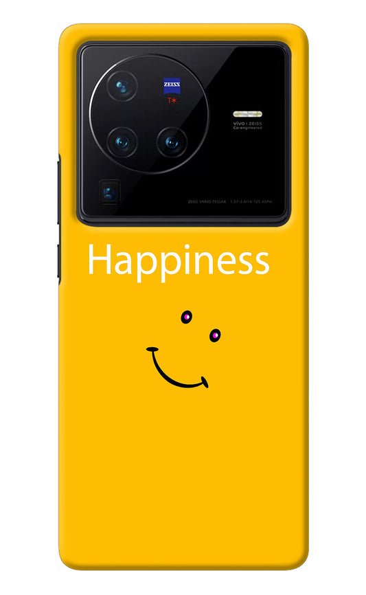 Happiness With Smiley Vivo X80 Pro Back Cover