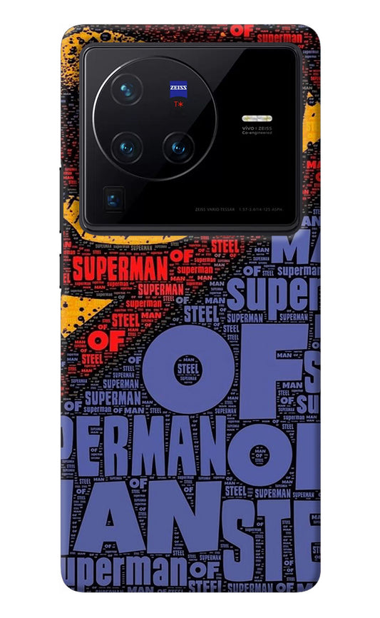 Superman Vivo X80 Pro Back Cover