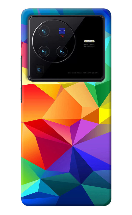 Abstract Pattern Vivo X80 Pro Back Cover