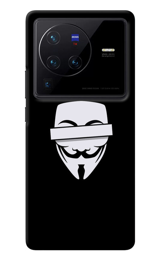 Anonymous Face Vivo X80 Pro Back Cover